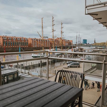 Moderne Wohnung Mit Weserblick Und Uferpromenade BRE Exterior photo